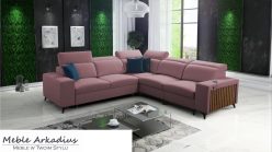 Narożnik z funkcją spania z USB LEMEL 3 1