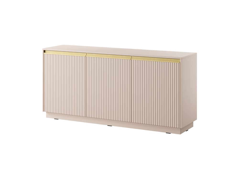 Duża komoda beż ze złotem 153cm DIANA 1