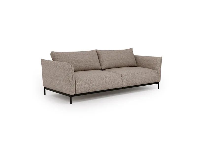 Kanapa rozkładana z chudymi bokami ze schowkiem SLIM 9