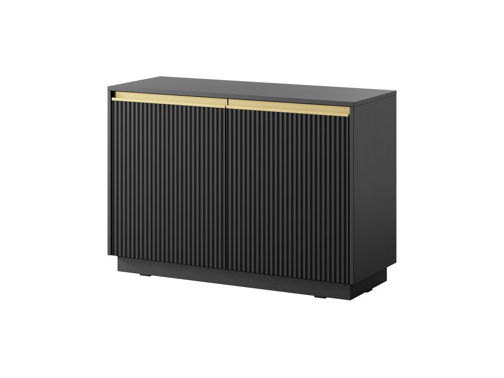 Mała komoda czarna ze złotem 103cm DIANA 1