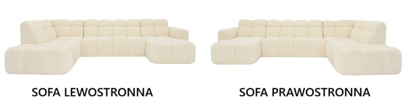 Monstrualna sofa U kształtna ALTEA 4