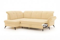 Narożnik z funkcją spania pełna regulacja podłokietników i zagłówków ASTURIA 1 6