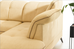 Narożnik z funkcją spania pełna regulacja podłokietników i zagłówków ASTURIA 1 2