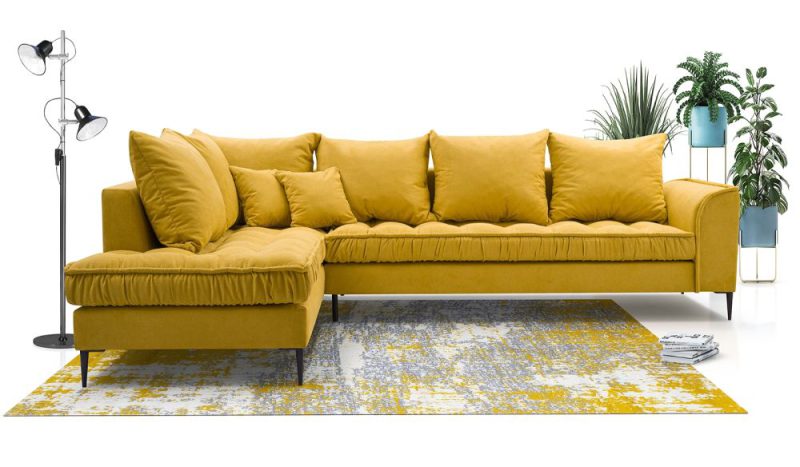 Sofa narożna do siedzenia