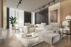 Narożnik u, regulowana głębokość siedzisk, ruchome zagłówki, funkcja spania