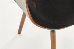 K396 krzesło orzechowy - czarny 4