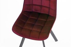 K332 krzesło bordowe nowoczesne 1