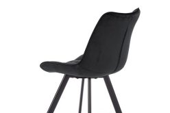K332 krzesło czarne nowoczesne 1