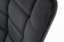 K332 krzesło czarne nowoczesne 2