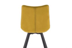 K332 krzesło musztardowe nowoczesne 2