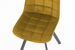 K332 krzesło musztardowe nowoczesne 1