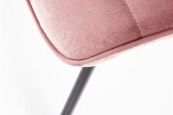 K332 krzesło różowe nowoczesne 1