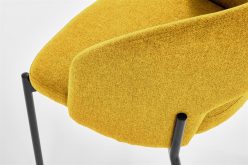 K373 wygodne krzesło musztardowe 2