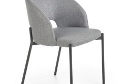 Tapicerowane wygodne krzesło popiel