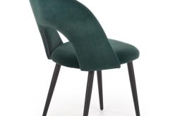 K384 modne krzesło ciemno zielone 1