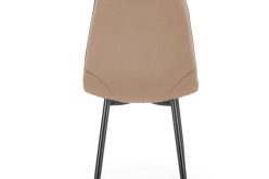 K417 beżowe krzesło tapicerowane 1