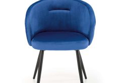 K430 kubełkowy fotel granatowy 1