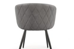 K430 kubełkowy fotel popielaty 2