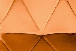 K453 cynamonowe krzesło z przeszyciami 2