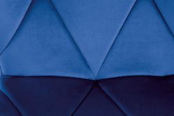 K453 granatowe krzesło z przeszyciami 1