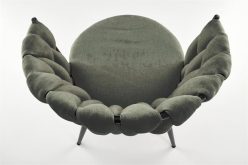 K516 piękne oliwkowe krzesło do salonu 2