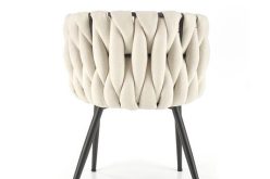 K516 piękne beżowe krzesło do salonu 1