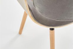 K396 krzesło jasny dąb / popielaty 3