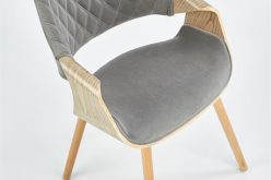 K396 krzesło jasny dąb / popielaty 2