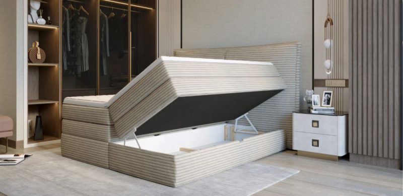 Łóżko do sypialni otwierane z boku