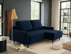 Mały narożnik na nogach do codziennego spania