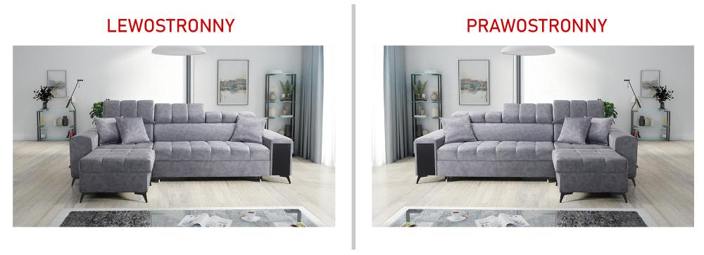 Narożnik z funkcją spania z USB z barkiem GUSTAV 1 MINI 11