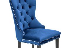 Krzesło granatowe glamour