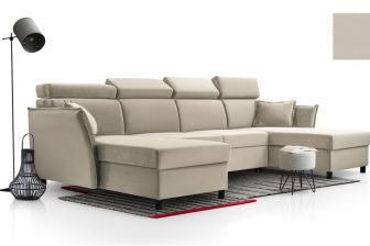 Mały narożnik w kształcie U