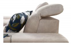 Narożnik U kształtny z funkcją spania z ładowarką USB SILVER 8 13