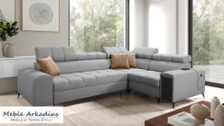 Narożnik z funkcją spania z USB z barkiem GUSTAV 2 1