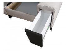 Narożnik z funkcją spania z barkiem z USB GUSTAV 3 13