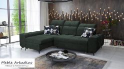 Narożnik z funkcją spania z ładowarką USB SILVER 1 5