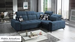 Narożnik z funkcją spania z ładowarką USB SILVER 2 9