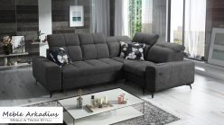 Narożnik z funkcją spania z ładowarką USB SILVER 2 7