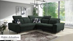 Narożnik z funkcją spania z ładowarką USB SILVER 3 3