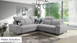 Narożnik z funkcją spania z ładowarką USB SILVER 3 1