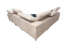 Narożnik z funkcją spania z ładowarką USB SILVER 3 14