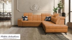 Narożnik z funkcją spania z ładowarką USB SILVER 9 6