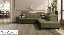 Narożnik z funkcją spania z ładowarką USB SILVER 9 5