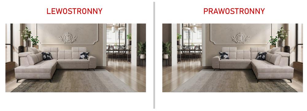 Narożnik z funkcją spania z ładowarką USB SILVER 9 17