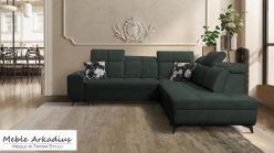 Narożnik z funkcją spania z ładowarką USB SILVER 9 4