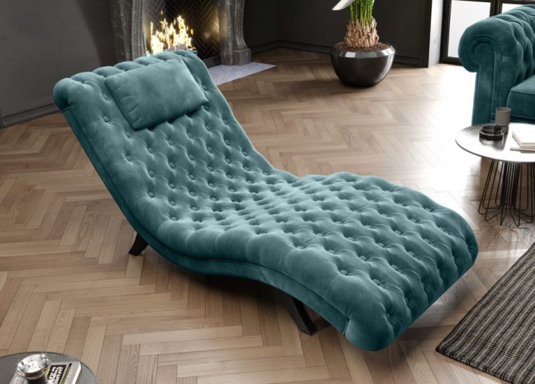 W jakich wnętrzach sprawdzi się szezlong glamour?
