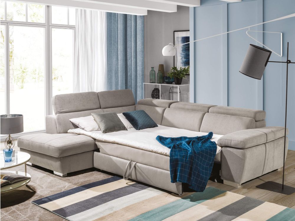 Narożnik z funkcją spania RAVEN L 1