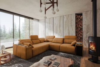 Cynamonowy narożnik