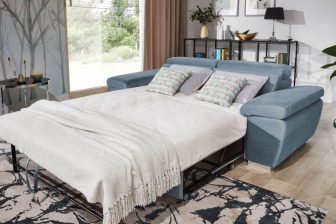 Kanapa do spania z zwózkiem